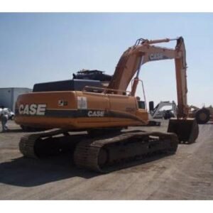Case CX 210 240 BLC Excavator Left Behind-Door Glass