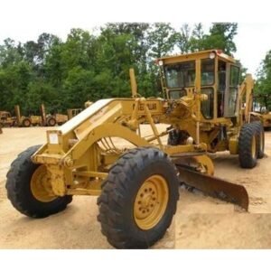 Caterpillar Motor Grader CAT 140 G Door Lower Glass With Rubber Seal Left / Right Cab Glass