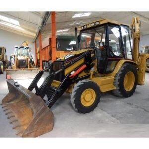 Caterpillar Beko CAT 428 C Backhoe Loader Front Windshield Glass