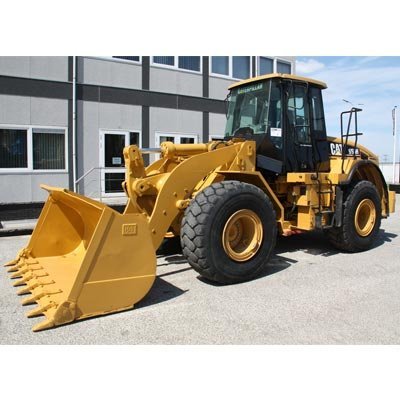 Caterpillar CAT 950/966/972/980 H Wheel Loader Rear Glass 1 Caterpillar CAT 950/966/972/980 H Wheel Loader Rear Glass