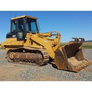 Caterpillar CAT 963 C Door Glass With Rubber Seal Track Loader Left / Right Cab Glass