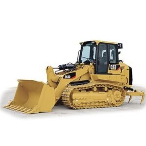 Caterpillar CAT 963/973 D Door Glass Track Loader Left Cab Glass