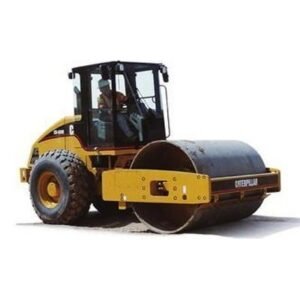 Caterpillar Roller CAT CS 533E Roller Opposite-Door Lower Sliding Glass Right Cab Glass