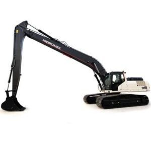 Hidromek 370 Gen Series Boom Excavator Right Side Glass