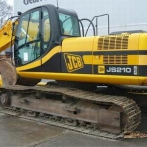 Jcb JS 210/300/330 LC Excavator Left Door Rear Sliding Glass