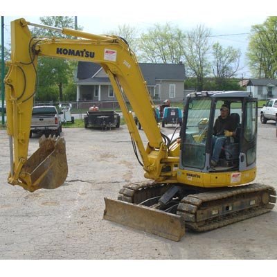 Komatsu Mini PC 78 Us Door Upper Excavator Left Cab Glass 1 Komatsu Mini PC 78 Us Door Upper Excavator Left Cab Glass